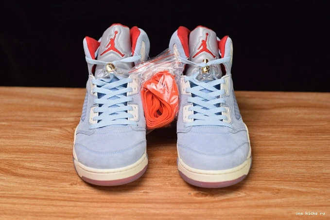 Rep Onekick JSP Air Jordan CI1899-400 x Trophy 5 Room Blue Ice 0815